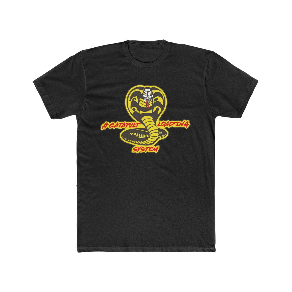 Printify Cobra Kai Themed Limited Release #CatapultLoadingSystem Short Sleeve T-Shirt Solid White / L